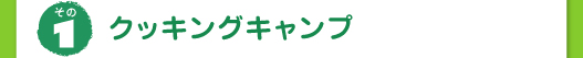 クッキングキャンプ