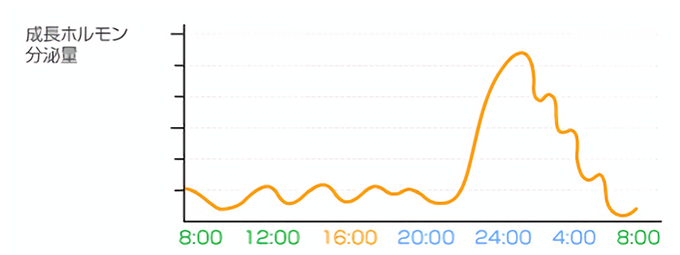 成長ホルモン分泌量