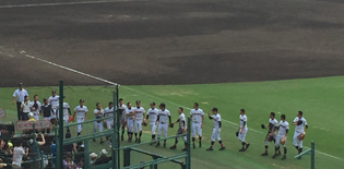 三重県代表の津商業高校野球部、甲子園での戦いに帯同いたしました！