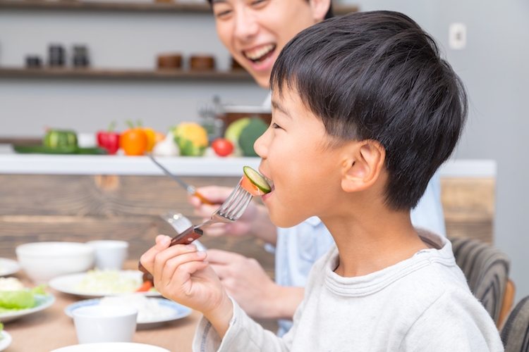 子どもが痩せすぎでないか心配 スクスクのっぽくん